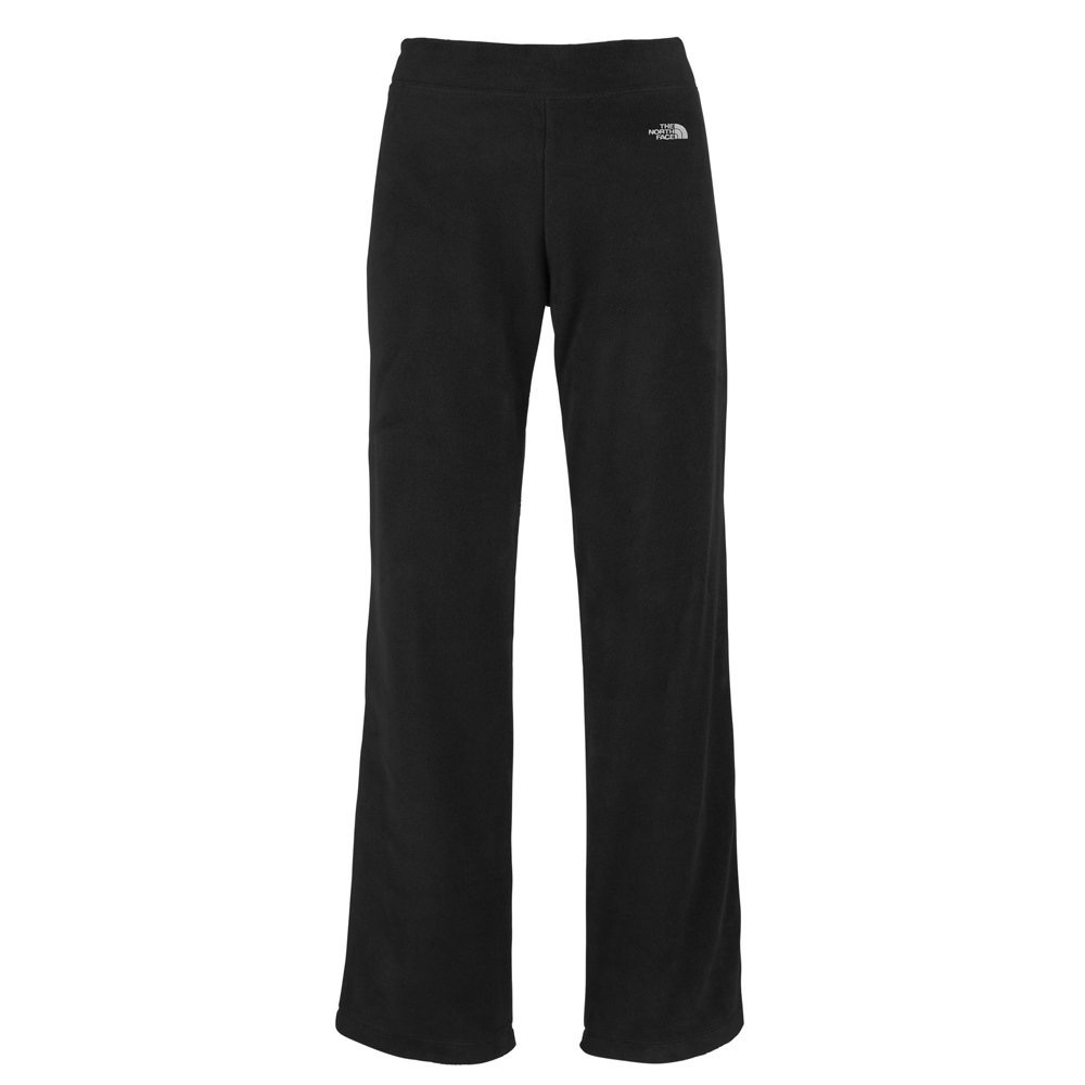 Women’s Black The North Face TKA 100 Microvelour Straight Leg (Size: Medium)